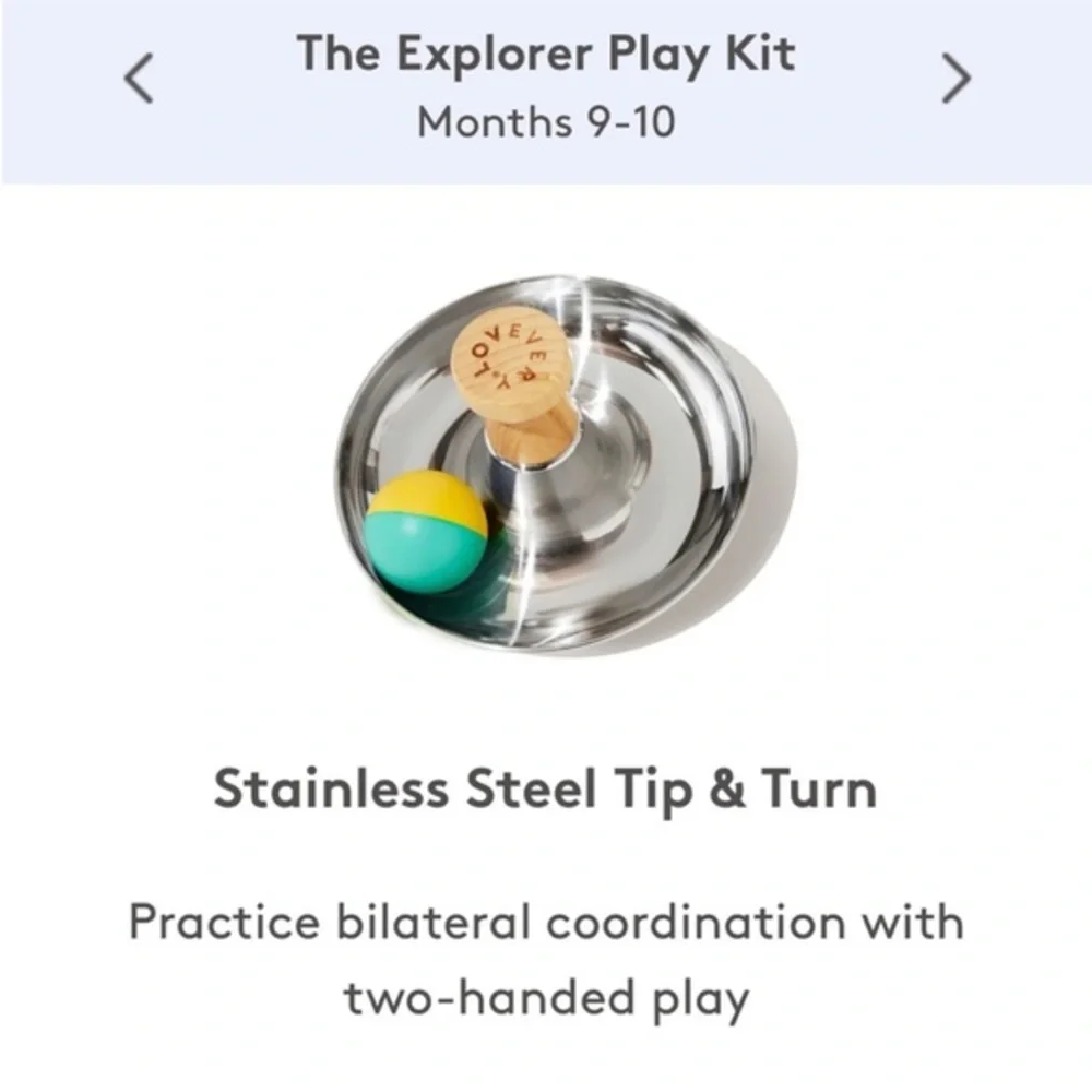 LOVEVERY Stainless Steel Tip & Turn